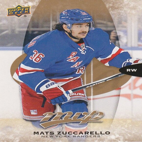 Mats Zuccarello New York Rangers Hockey Card Collection - 3 Card Set - Picture 2 of 4